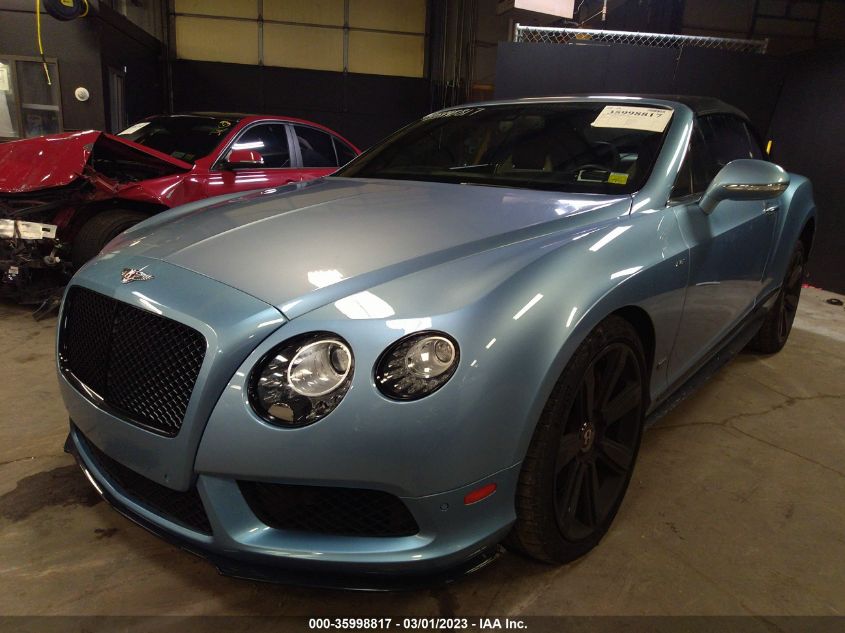 2015 BENTLEY CONTINENTAL GT V8 S - SCBGH3ZA2FC049621