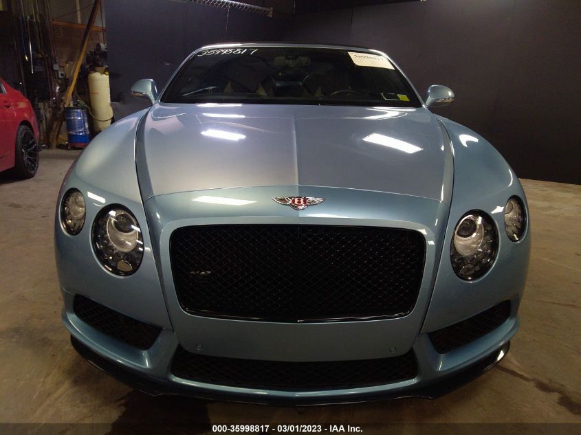 2015 BENTLEY CONTINENTAL GT V8 S - SCBGH3ZA2FC049621