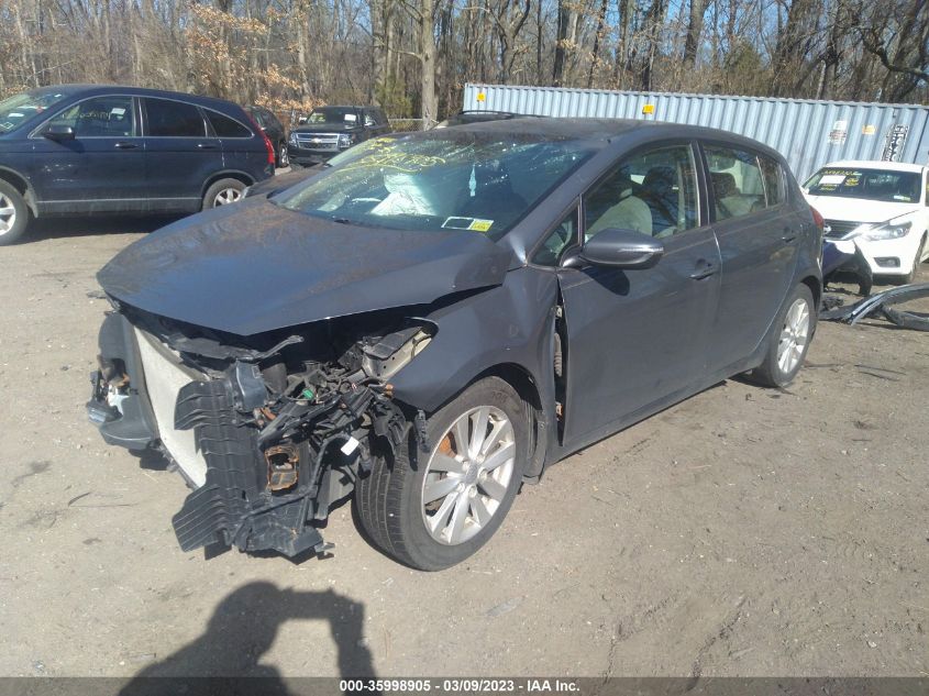 2015 KIA FORTE 5-DOOR EX - KNAFX5A80F5310990
