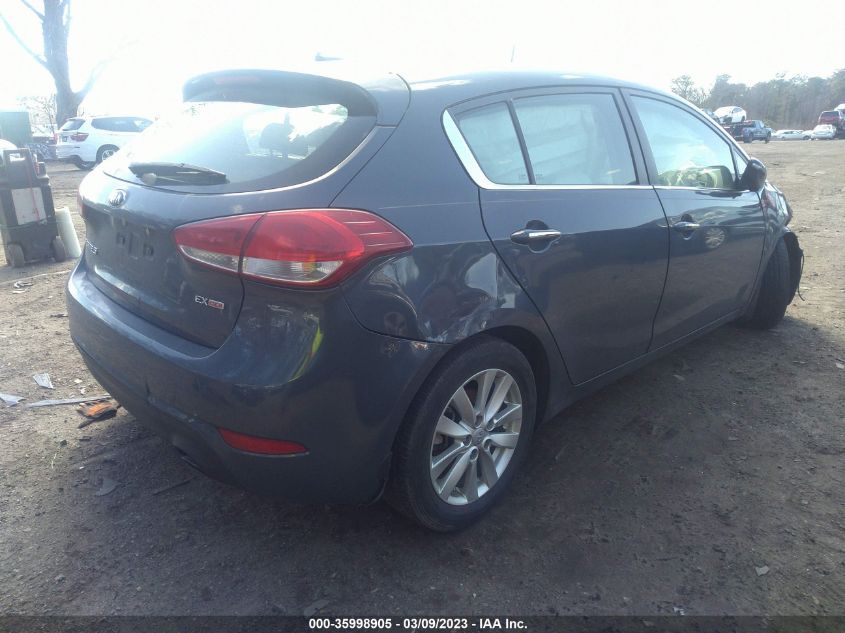 2015 KIA FORTE 5-DOOR EX - KNAFX5A80F5310990
