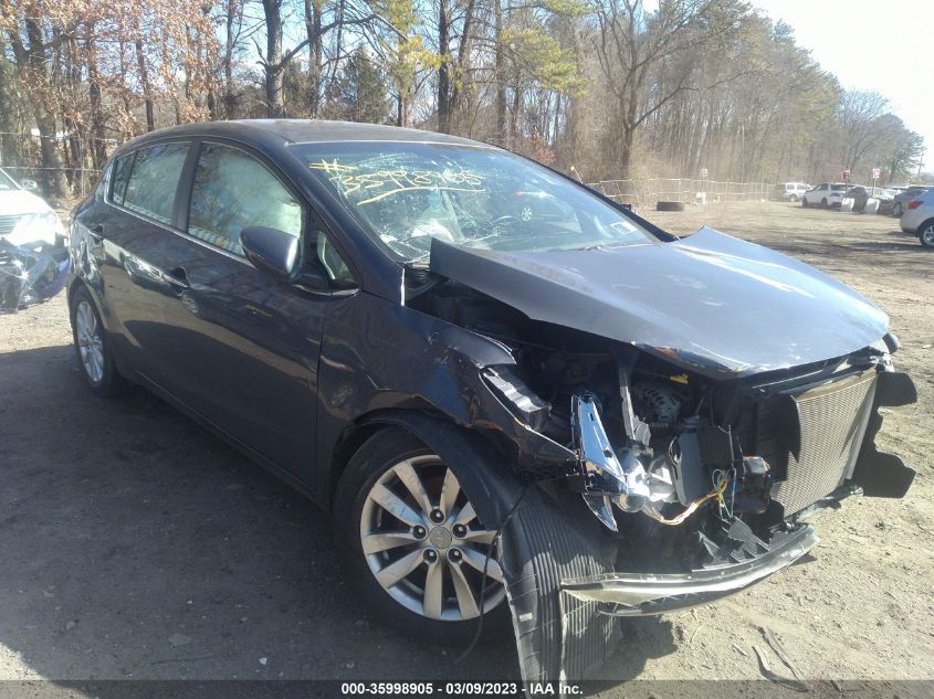 2015 KIA FORTE 5-DOOR EX - KNAFX5A80F5310990