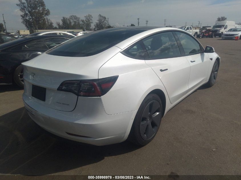 2022 TESLA MODEL 3 LONG RANGE - 5YJ3E1EB2NF138078