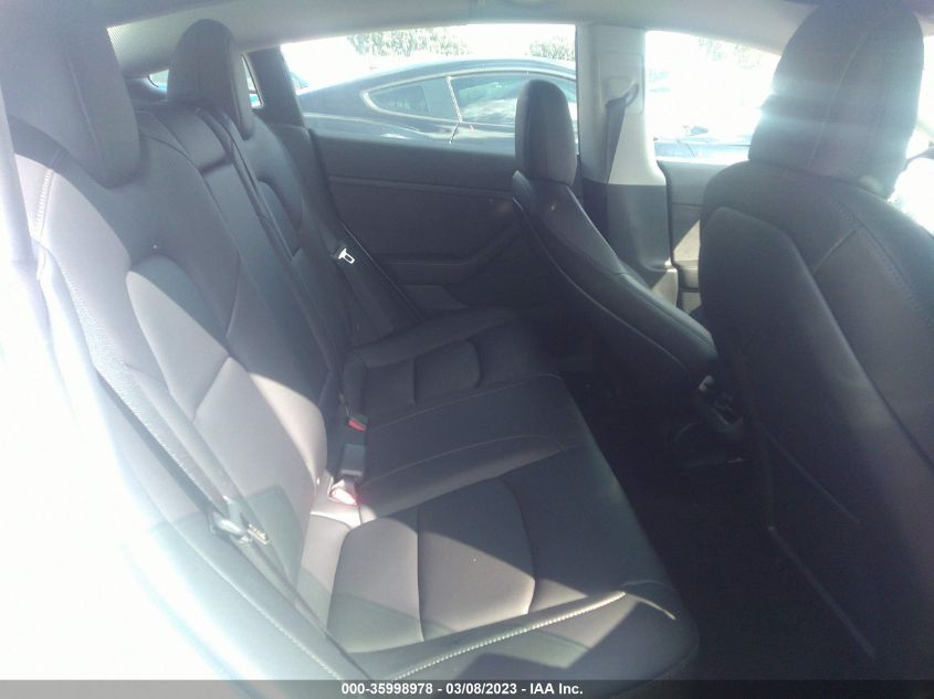 2022 TESLA MODEL 3 LONG RANGE - 5YJ3E1EB2NF138078