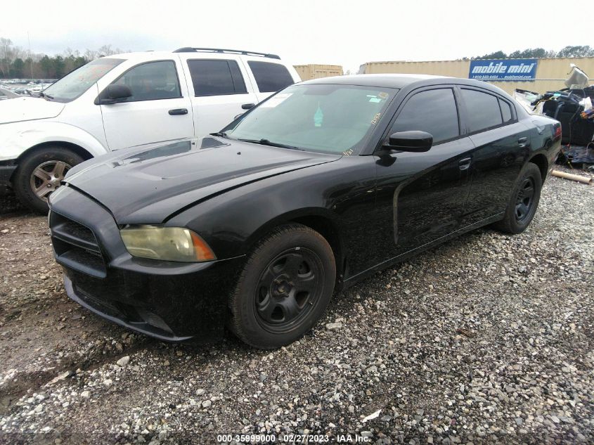 2014 DODGE CHARGER POLICE - 2C3CDXAT3EH121406