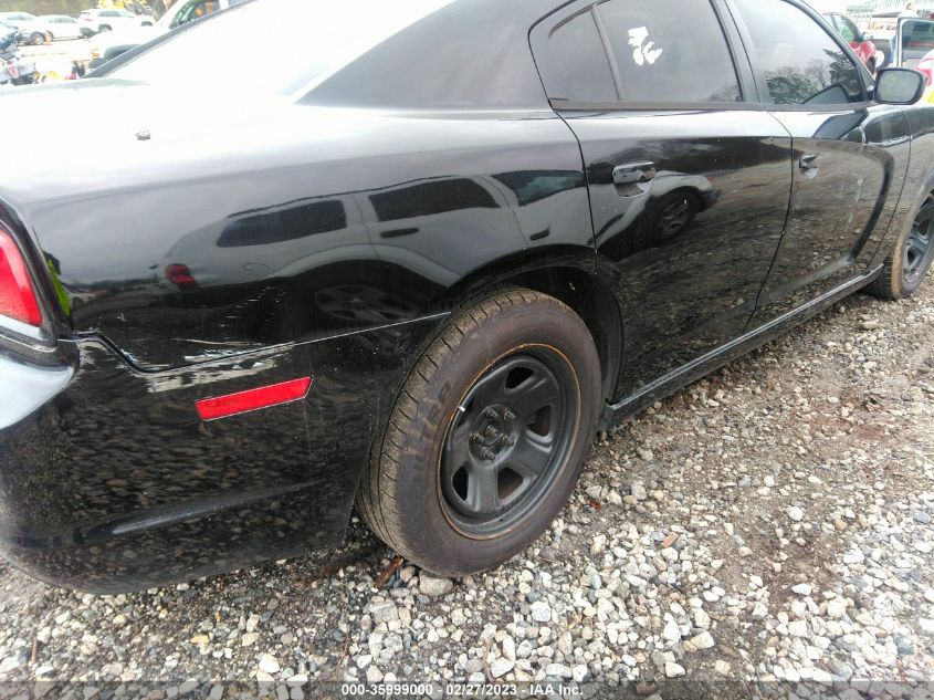 2014 DODGE CHARGER POLICE - 2C3CDXAT3EH121406