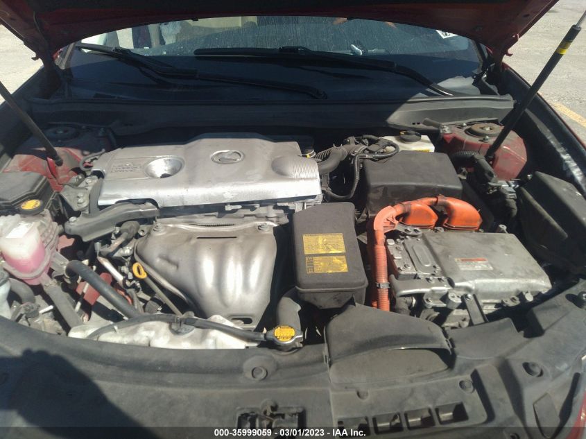 2013 LEXUS ES 300H HYBRID JTHBW1GG9D2025195