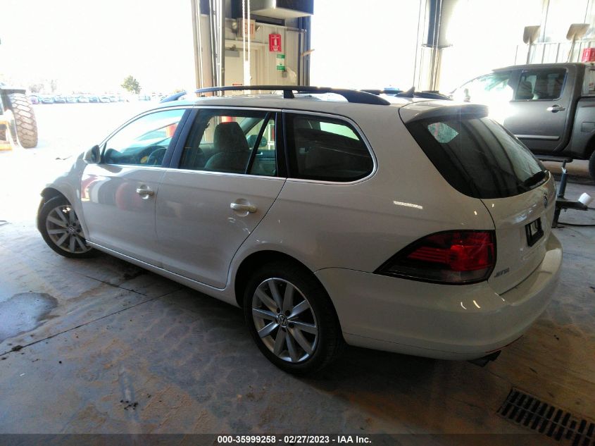 2014 VOLKSWAGEN JETTA SPORTWAGEN TDI W/SUNROOF & NAV 3VWPL7AJ8EM625835