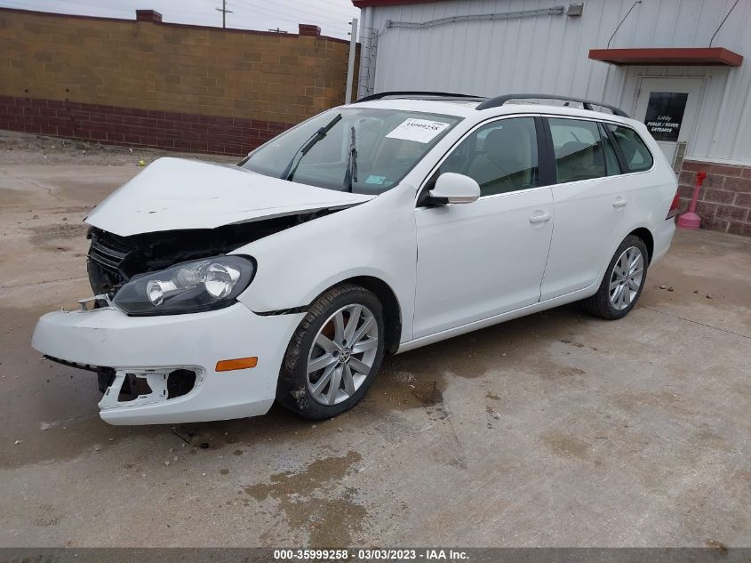 2014 VOLKSWAGEN JETTA SPORTWAGEN TDI W/SUNROOF & NAV 3VWPL7AJ8EM625835