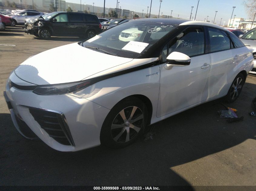 2017 TOYOTA MIRAI JTDBVRBD0HA002626