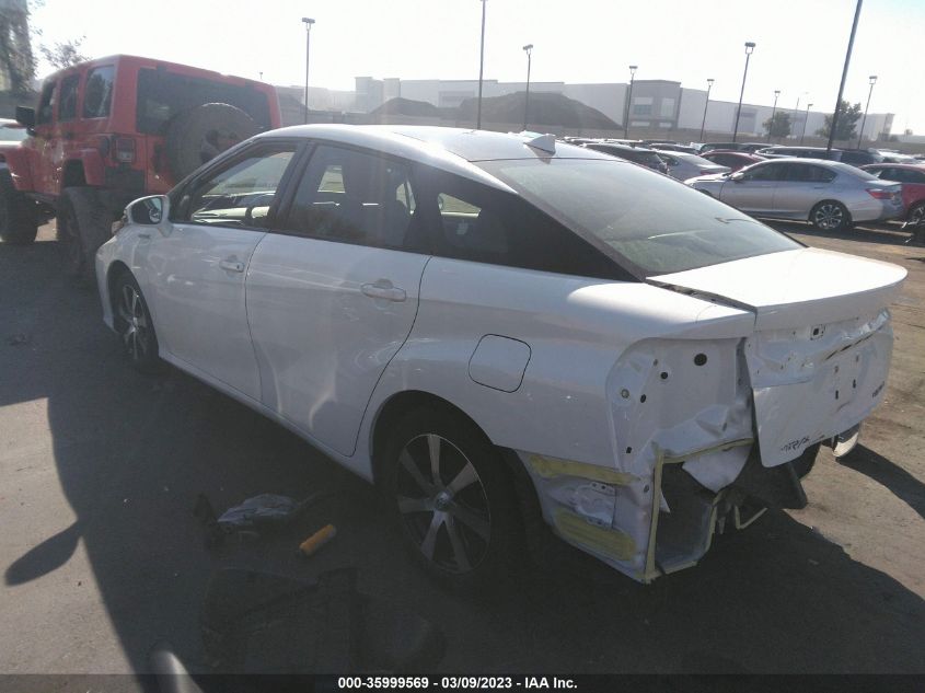 2017 TOYOTA MIRAI JTDBVRBD0HA002626
