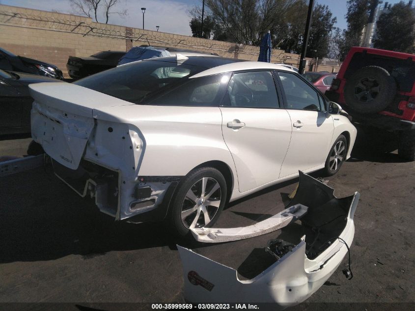 2017 TOYOTA MIRAI JTDBVRBD0HA002626