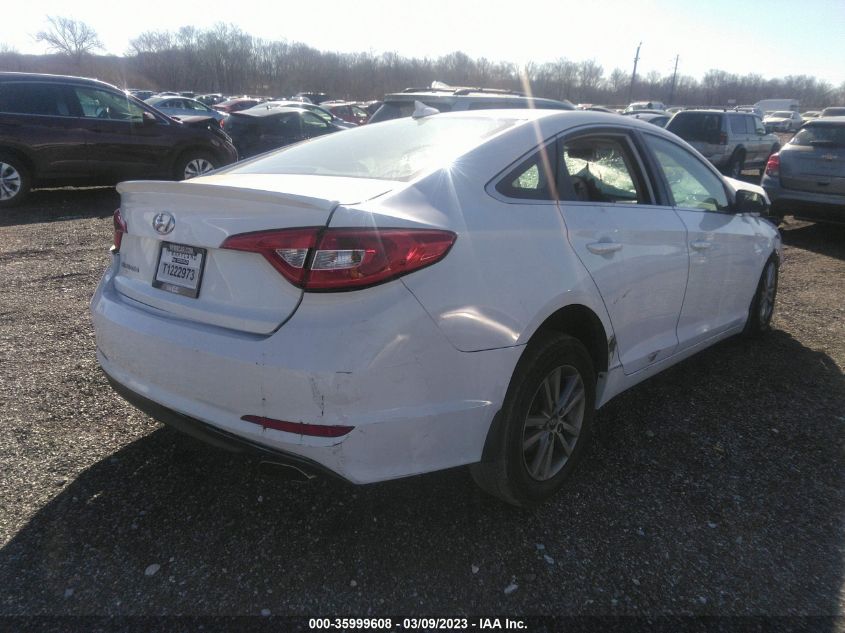 2017 HYUNDAI SONATA SE - 5NPE24AF8HH443070