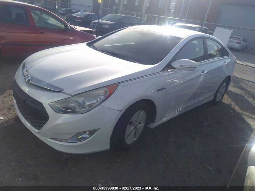 2013 HYUNDAI SONATA HYBRID - KMHEC4A45DA077934