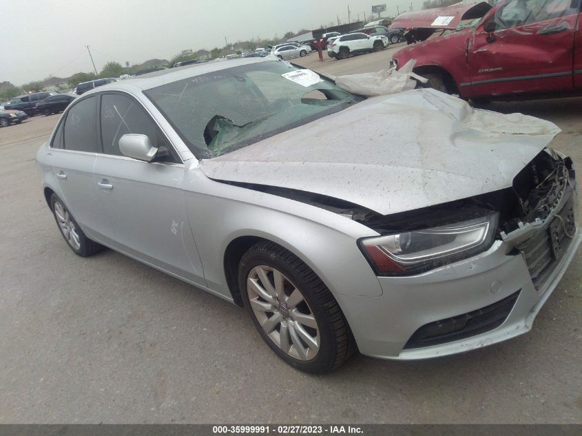 2013 AUDI A4 PREMIUM - WAUAFAFL6DN051051