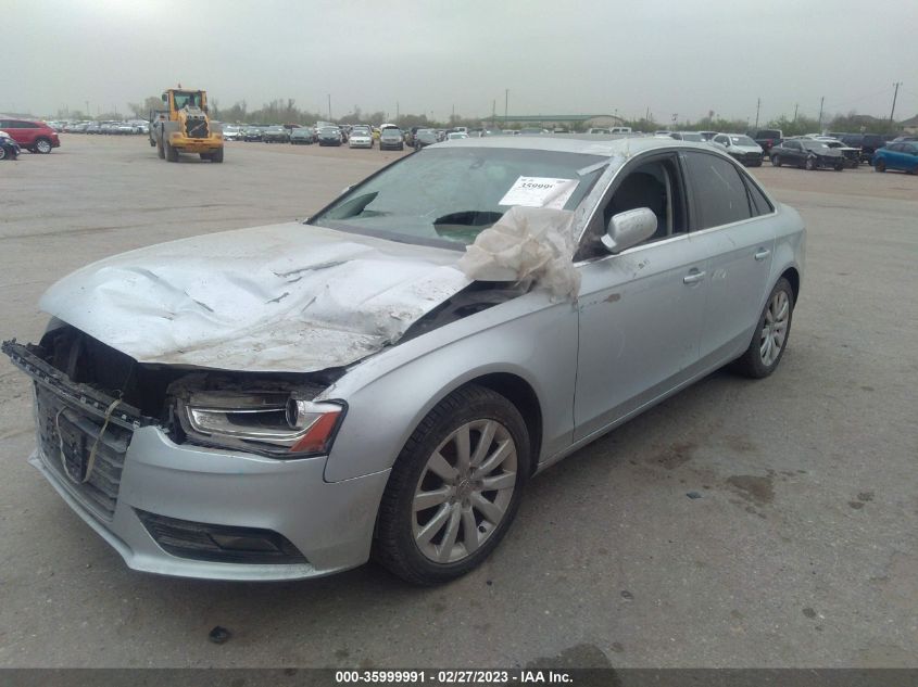 2013 AUDI A4 PREMIUM - WAUAFAFL6DN051051