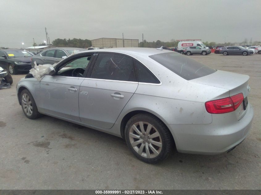 2013 AUDI A4 PREMIUM - WAUAFAFL6DN051051