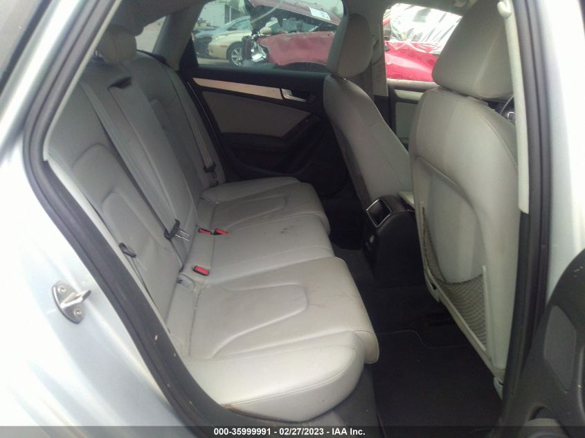2013 AUDI A4 PREMIUM - WAUAFAFL6DN051051