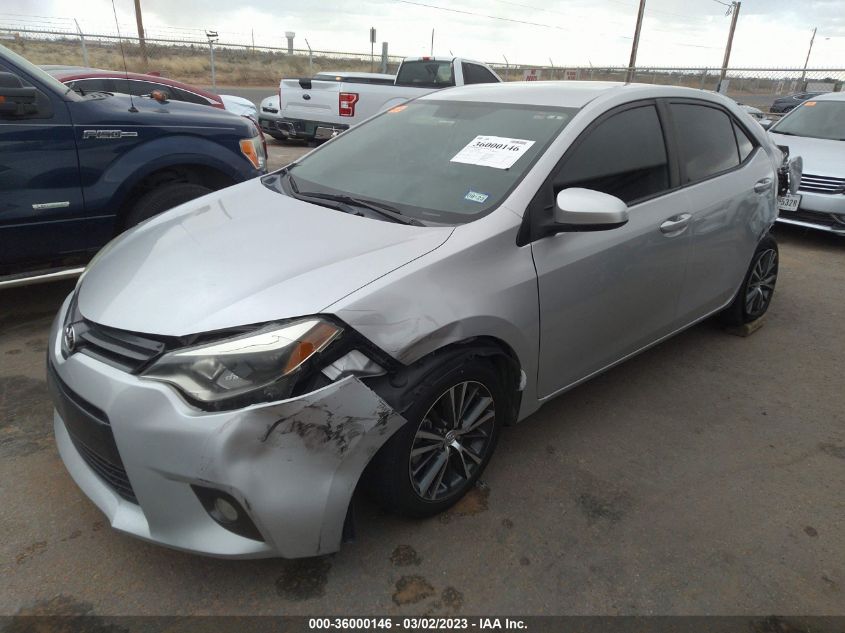 2016 TOYOTA COROLLA L/LE/S/S PLUS/LE PLUS - 5YFBURHE1GP462441
