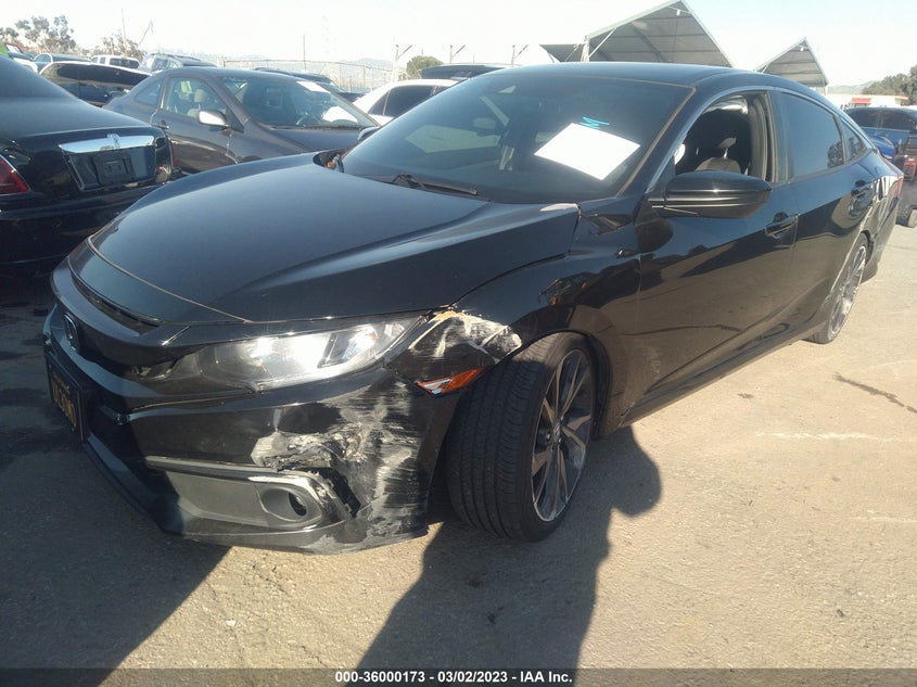 VIN 2HGFC2F86LH516570 2020 HONDA CIVIC SEDAN SPORT
