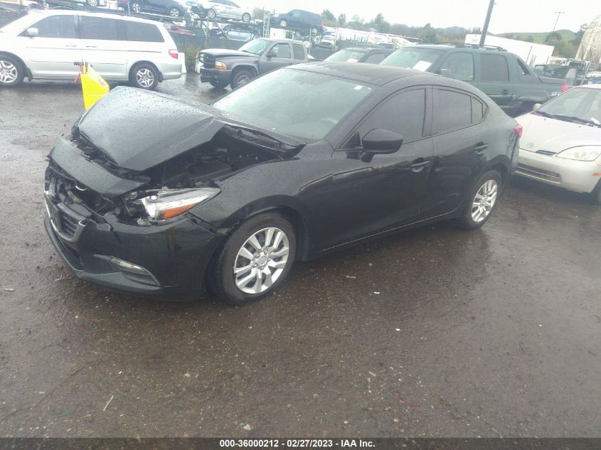 2017 MAZDA MAZDA3 4-DOOR SPORT 3MZBN1U7XHM106307