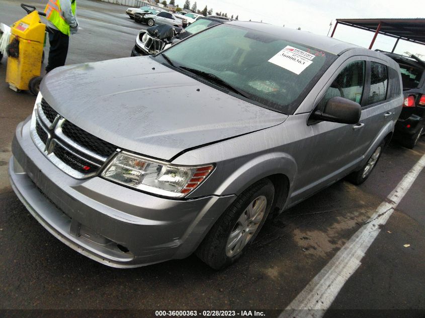 2015 DODGE JOURNEY AMERICAN VALUE PKG - 3C4PDCAB4FT738335
