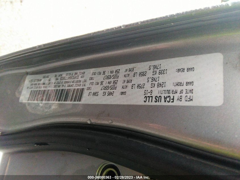 2015 DODGE JOURNEY AMERICAN VALUE PKG - 3C4PDCAB4FT738335