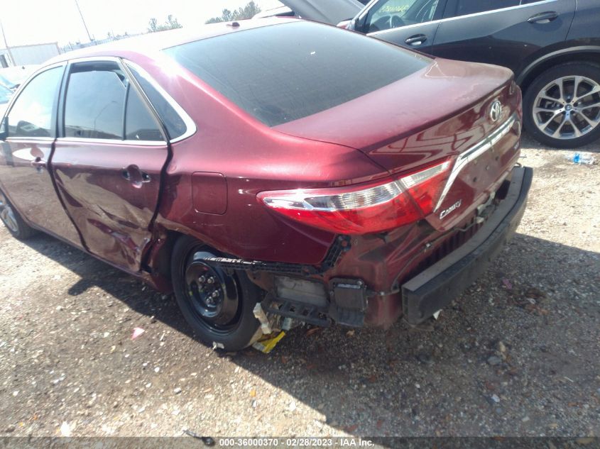 2016 TOYOTA CAMRY XLE/SE/LE/XSE - 4T1BF1FK0GU604104