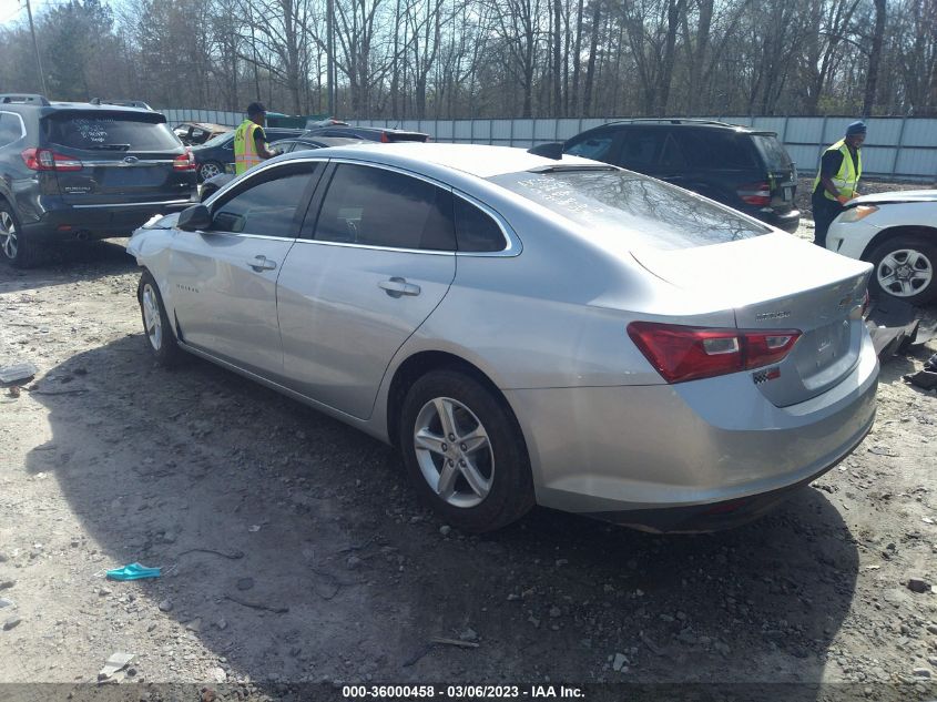 2021 CHEVROLET MALIBU LS - 1G1ZB5ST1MF047829