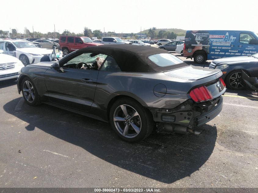 2015 FORD MUSTANG V6 - 1FATP8EM4F5433230