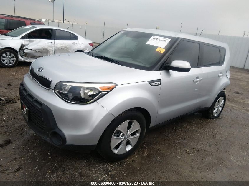 2016 KIA SOUL BASE - KNDJN2A28G7823116