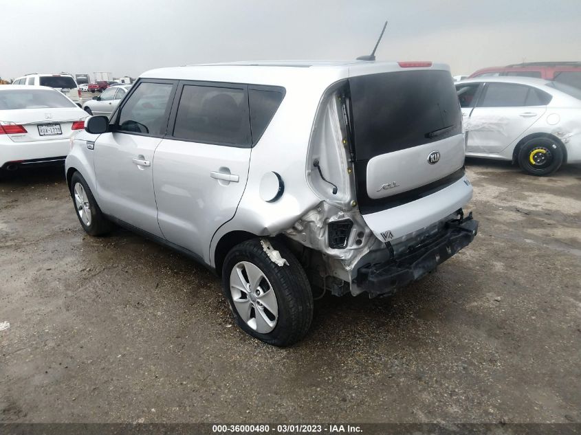 2016 KIA SOUL BASE - KNDJN2A28G7823116