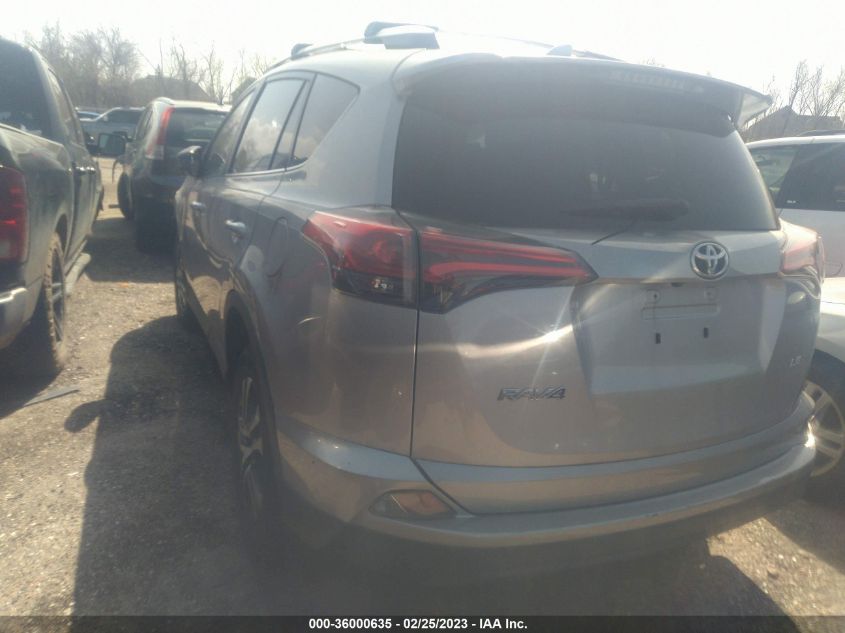 2016 TOYOTA RAV4 LE - 2T3ZFREV9GW256674
