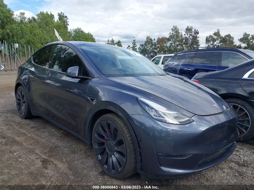 2021 TESLA MODEL Y PERFORMANCE - 5YJYGDEF9MF093658