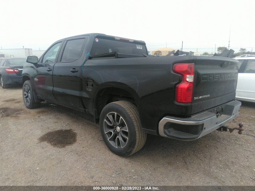 VIN 3GCPWCEK9LG275374 2020 CHEVROLET SILVERADO 1500 LT