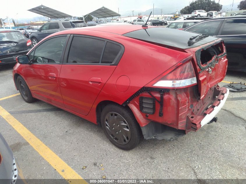 2013 HONDA INSIGHT JHMZE2H39DS001580