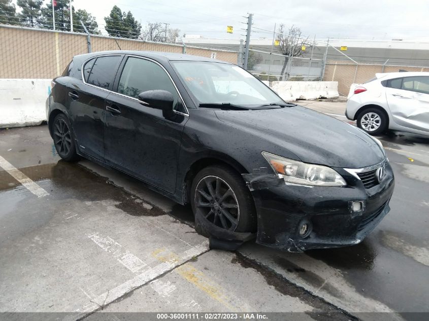 2013 LEXUS CT 200H HYBRID - JTHKD5BH6D2129771