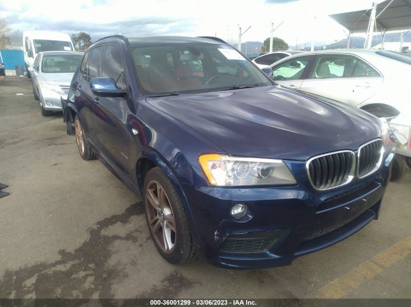 2013 BMW X3 XDRIVE28I - 5UXWX9C59D0A13757