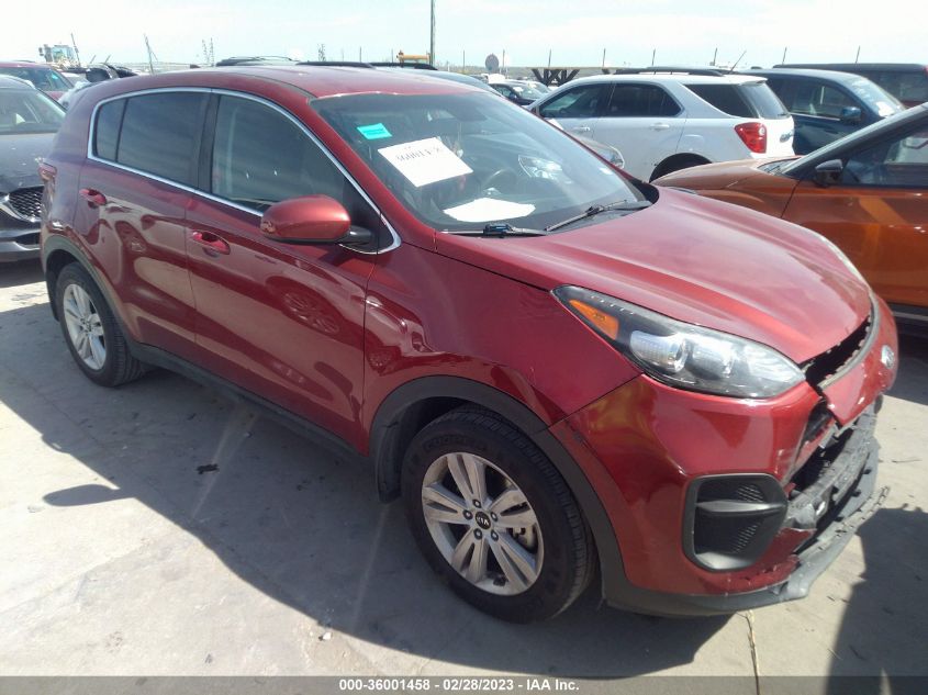 2019 KIA SPORTAGE LX - KNDPM3ACXK7555156