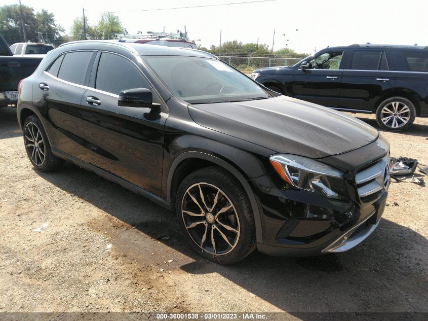 2017 MERCEDES-BENZ GLA GLA 250 - WDCTG4EB4HJ316883