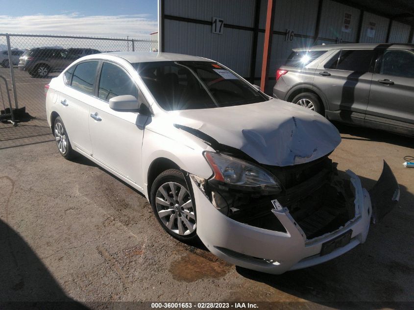 2015 NISSAN SENTRA SV - 3N1AB7AP9FL673595