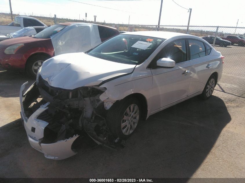 2015 NISSAN SENTRA SV - 3N1AB7AP9FL673595