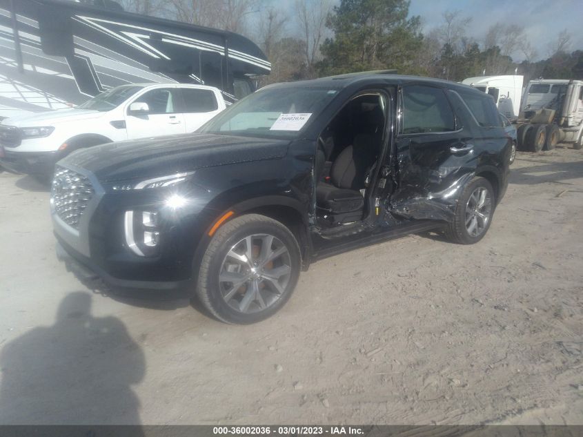 VIN KM8R3DHE2LU110563 2020 HYUNDAI PALISADE no.2