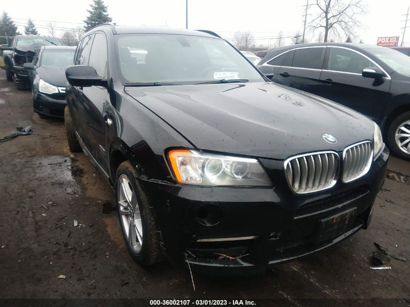 2014 BMW X3 XDRIVE28I - 5UXWX9C55E0D23115