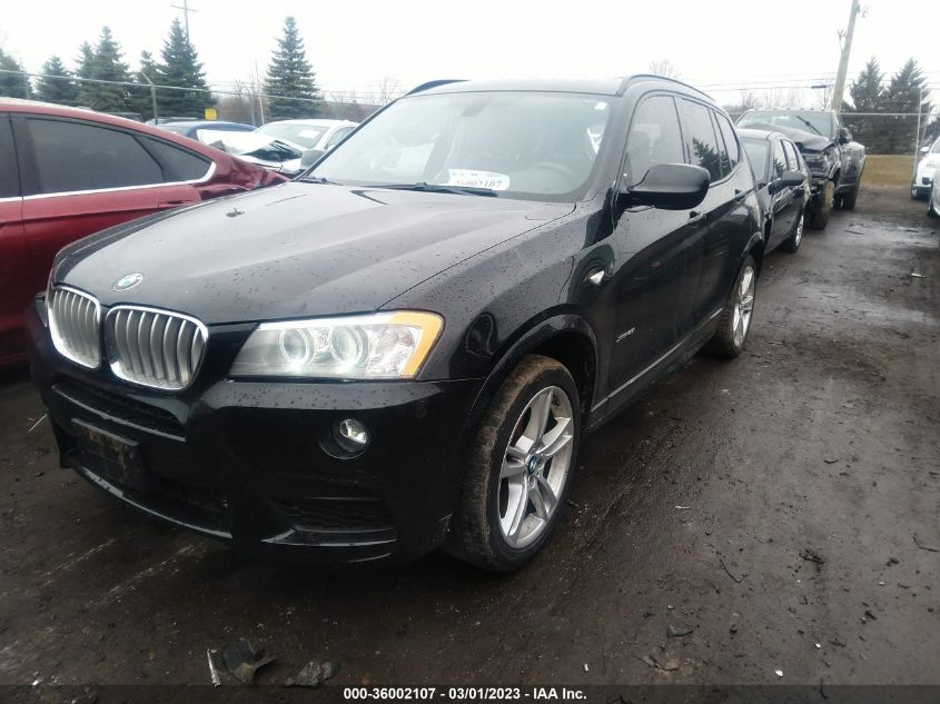 2014 BMW X3 XDRIVE28I - 5UXWX9C55E0D23115