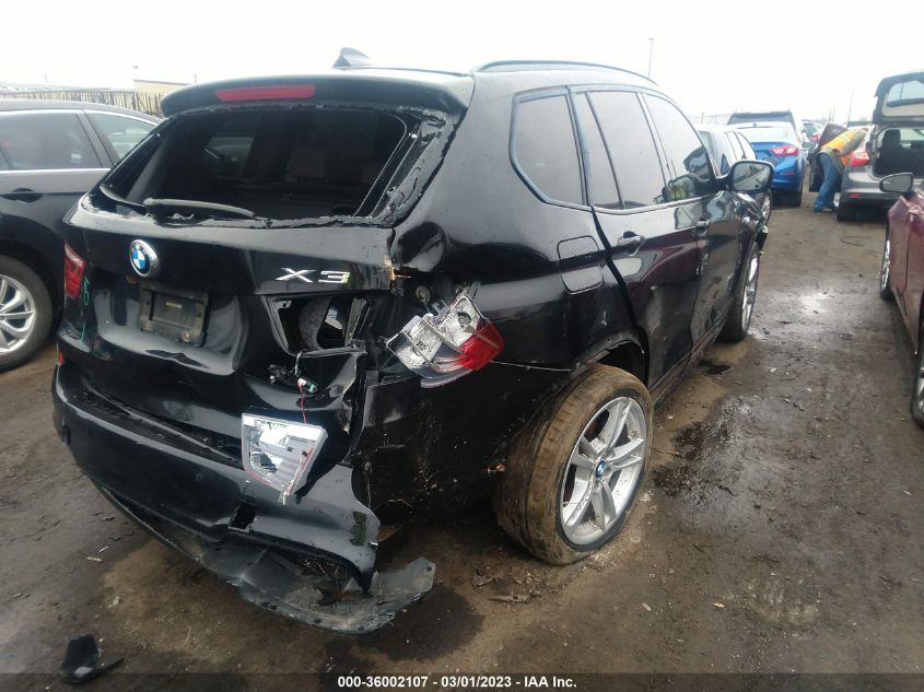 2014 BMW X3 XDRIVE28I - 5UXWX9C55E0D23115