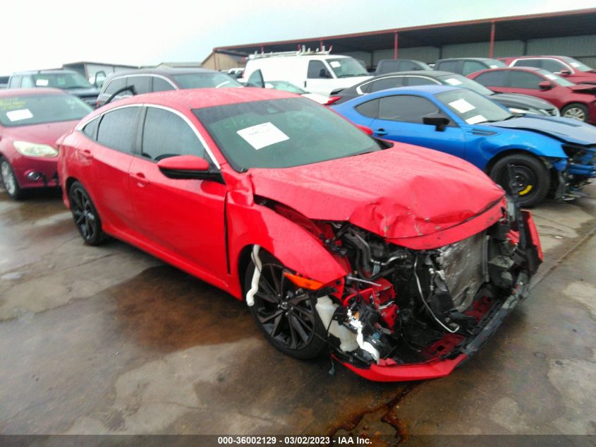 2020 HONDA CIVIC SEDAN SPORT - 2HGFC2F8XLH521318