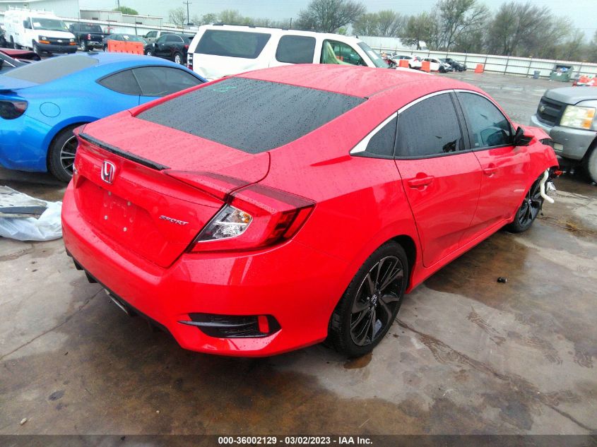 2020 HONDA CIVIC SEDAN SPORT - 2HGFC2F8XLH521318