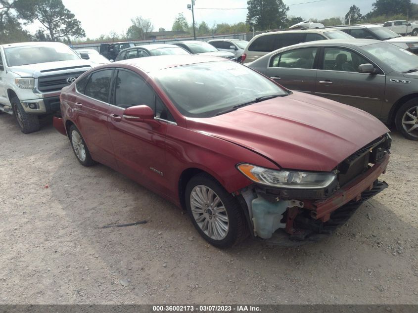 2014 FORD FUSION SE HYBRID - 3FA6P0LU1ER177691