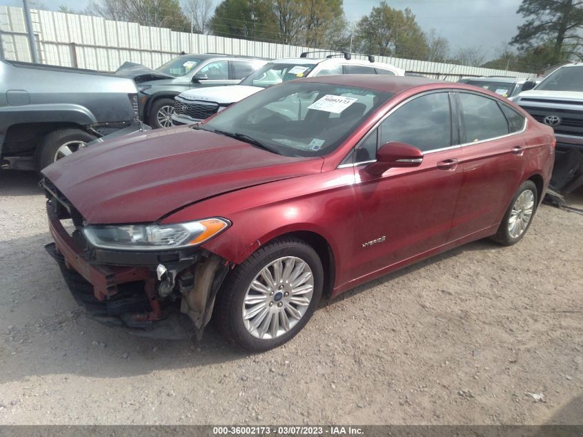 2014 FORD FUSION SE HYBRID - 3FA6P0LU1ER177691