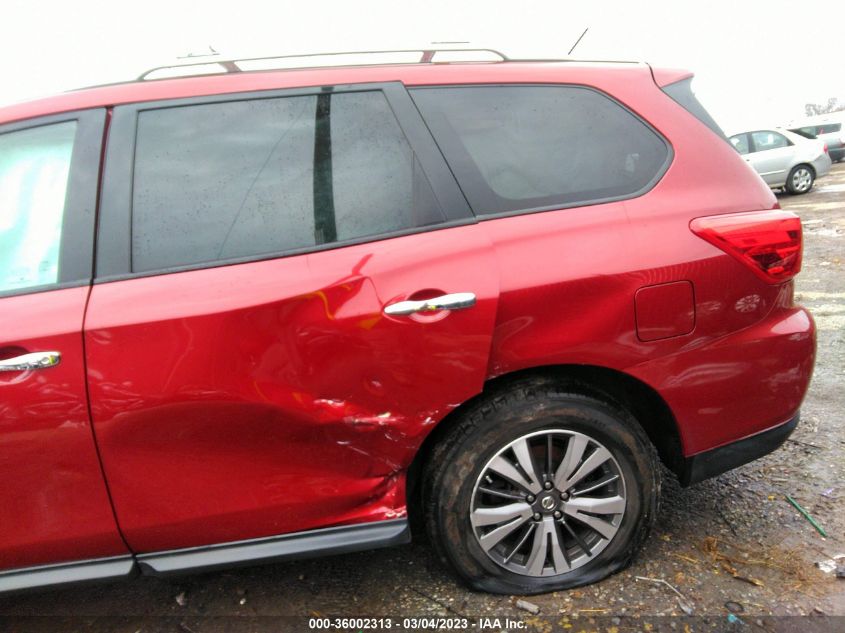 2017 NISSAN PATHFINDER SL - 5N1DR2MM0HC696560